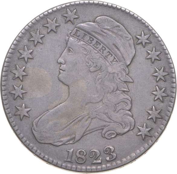 1823 Capped Bust Half Dollar - O-110