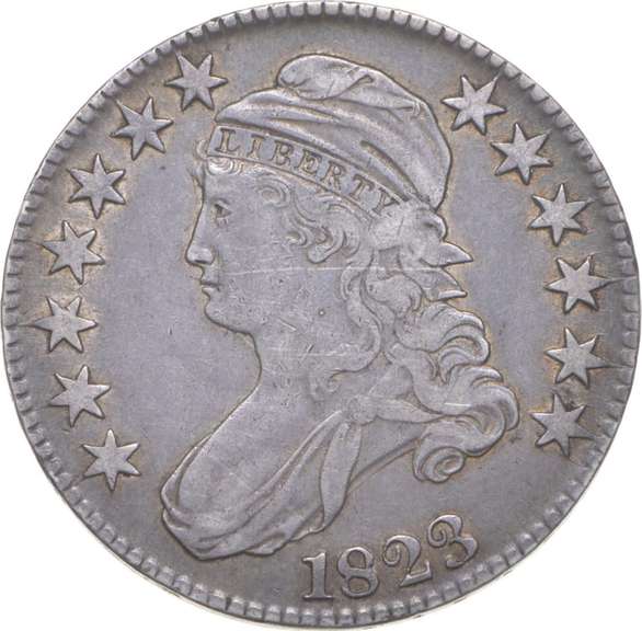 1823 Capped Bust Half Dollar - O-103