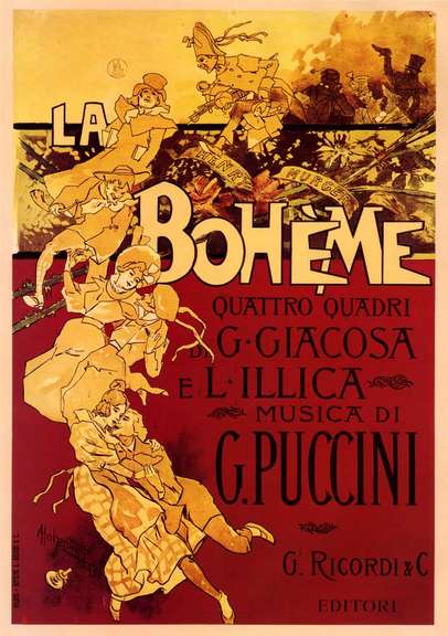 Adolfo Hohenstein Boheme-Puccini