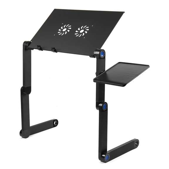 Folding Laptop Table Stand with Mouse Holder