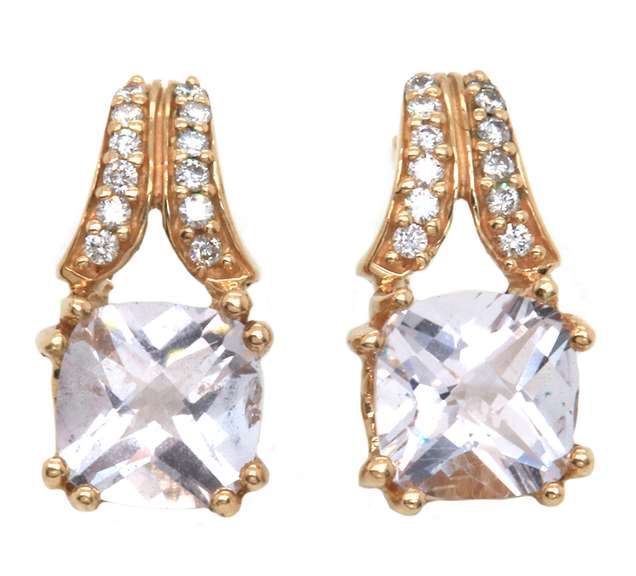 Dreamy Rose De France Earrings