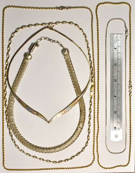 Diverse Group of 6 Sterling Necklaces