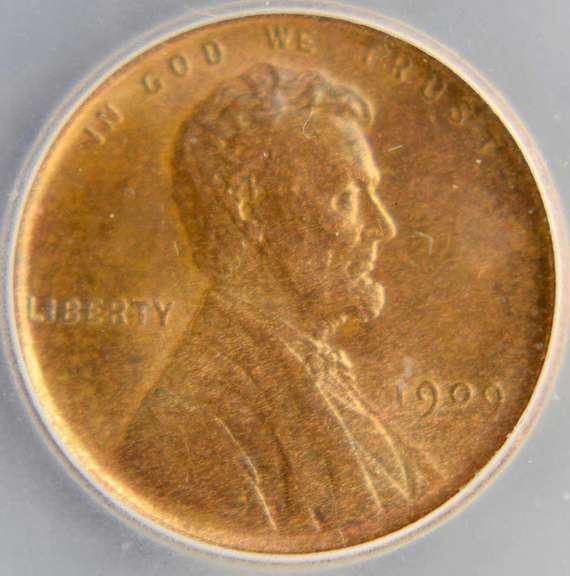 1909 Wheat Cent ICG MS65 RB