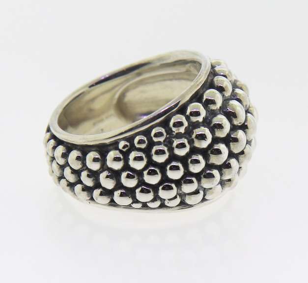 Michael Dawkins Granulation Drop Tapered Ring
