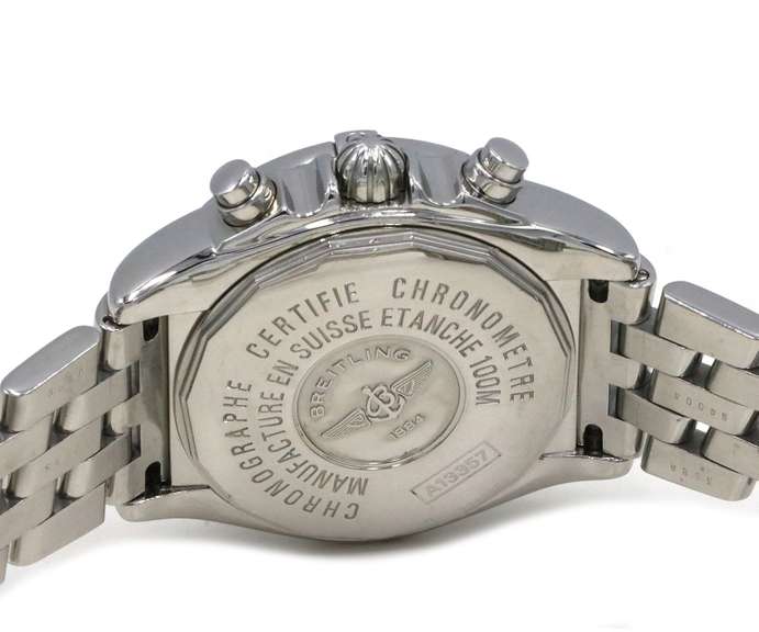 Breitling Cockpit Chronograph Mop Diamond Watch