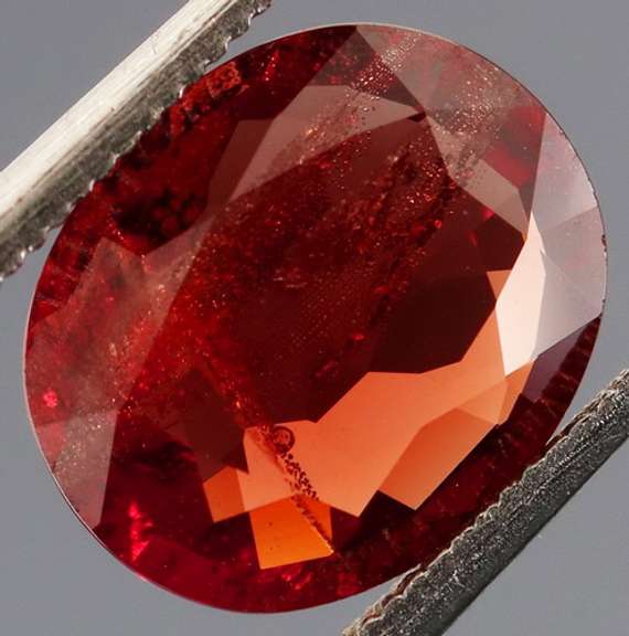 Pendant cut 2.15ct rare Amber Spinel