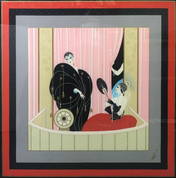 ERTE L'OPERA (SILK SCARF) ERTE L'OPERA (SILK SCARF)