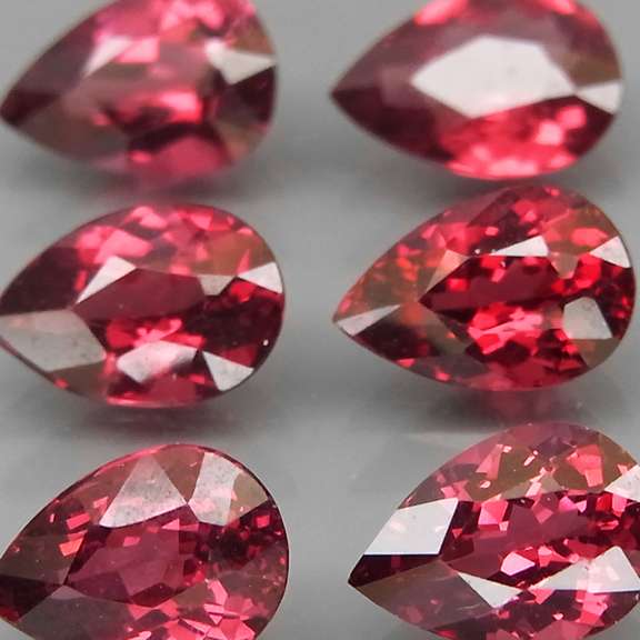 Natural 5.14ct violet Rhodolite Garnet set