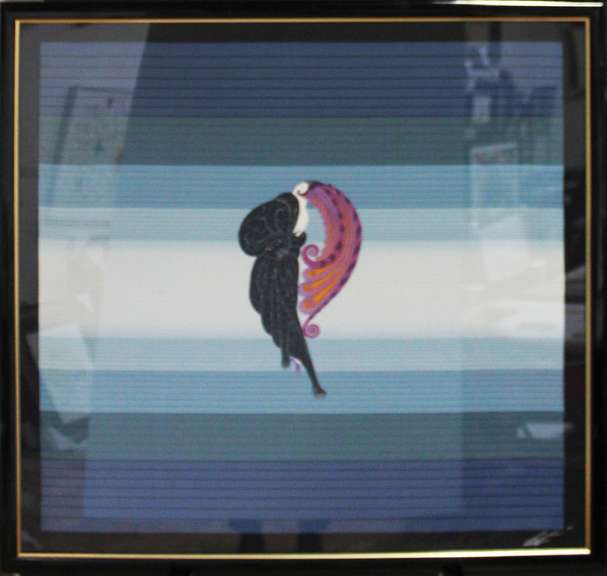 ERTE BEAUTY AND THE BEAST (SILK SCARF) ERTE BEAUTY AND THE BEAST (SILK SCARF)
