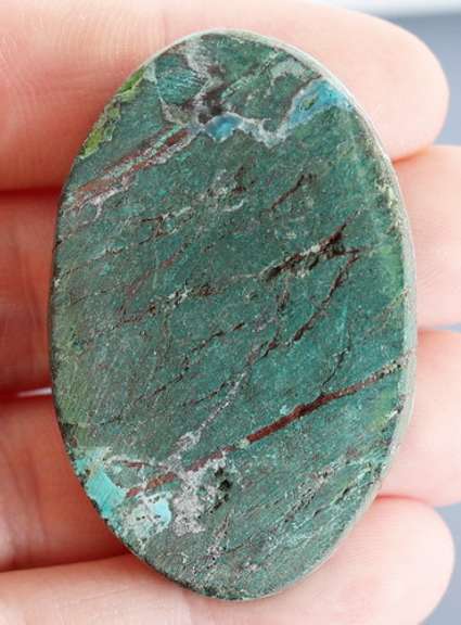 Huge! 108ct Persian blue Turquoise cabochon