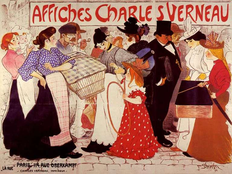 Steinlen Affiches Charles Verneau