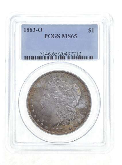 MS65 1883-O Morgan Silver Dollar - Graded PCGS - Great Tone