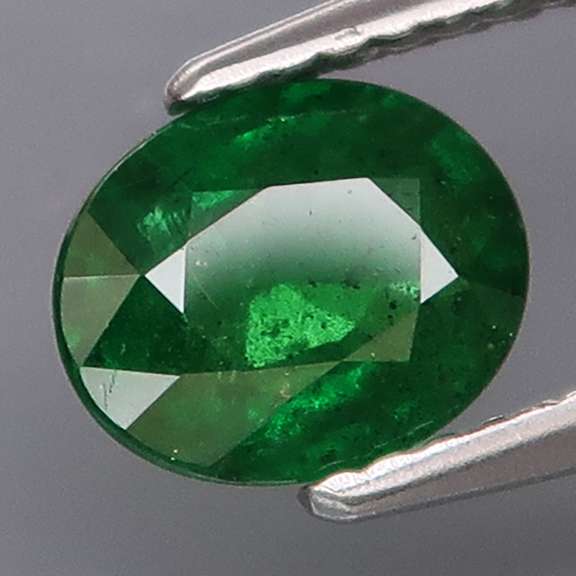 Top emerald green 1.28ct Tsavorite Garnet