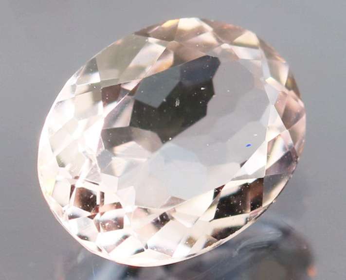 Simply gorgeous .96ct UNHEATED whisper pink Morganite