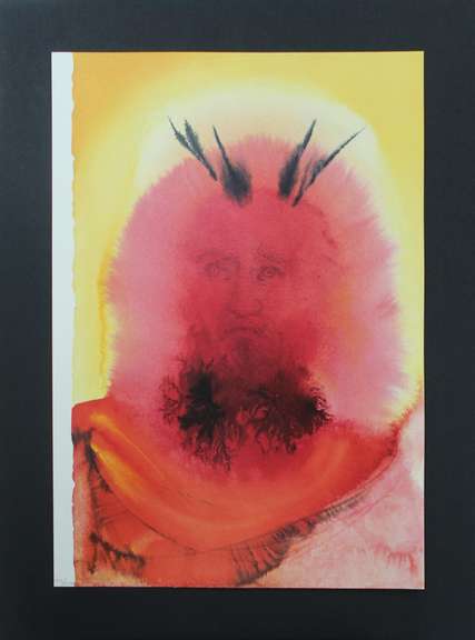 ORIGINAL LITHOGRAPH BY SALVADOR DALI FROM BIBLE SERIES  GLORIA VULTUS MOYSI 1969  DALI GLORIA VULTUS MOYSI