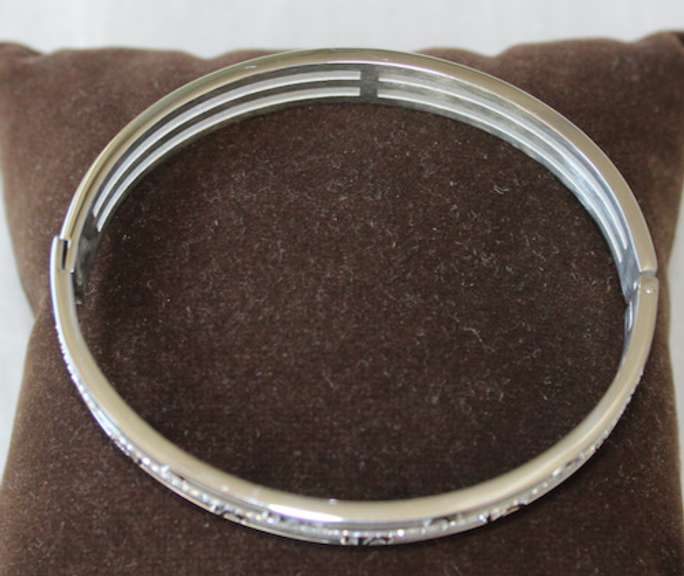 Stainless Steel Silver Color Roman Numeral Bracelet
