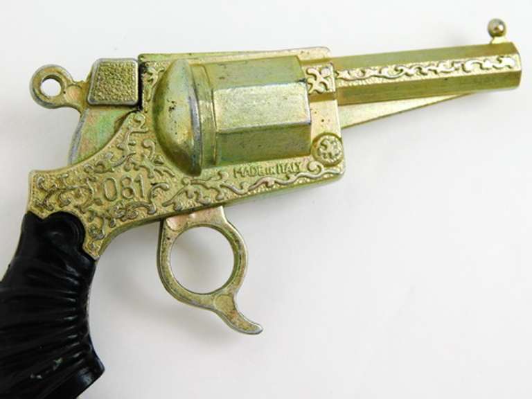 Vintage Italian Miniature Blank Firing Pistol - MAM-081