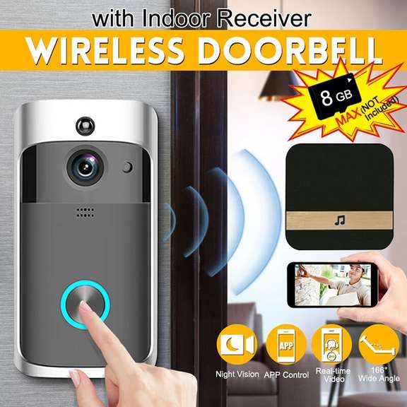 Wifi Smart Video Doorbell Intercom PIR Detection