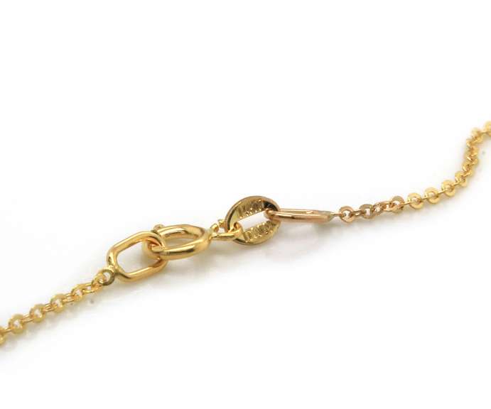 Handsome Cameo Pendant Pin on Chain Necklace