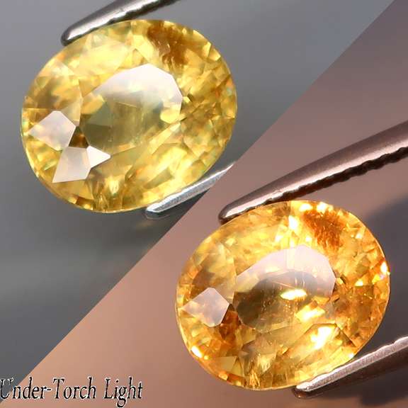 Substantial 3.20ct rainbow spark untreated Sphene