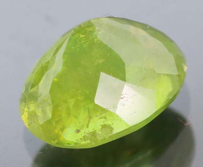 Beautiful 2.12ct color shifting Russian Sphene