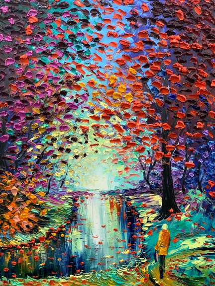 Original Oil Painting by Oliviya