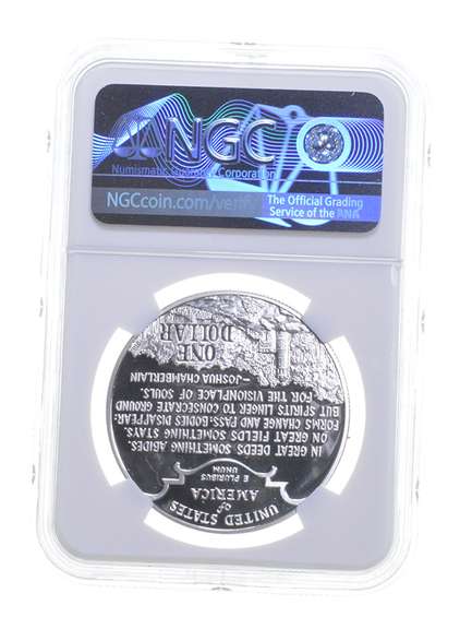 PF70UCAM 1995-S Civil War Battlefield Commemorative Silver Dollar NGC