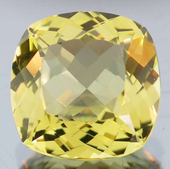 Brilliant! 7.28ct top lemon yellow unheated Citrine