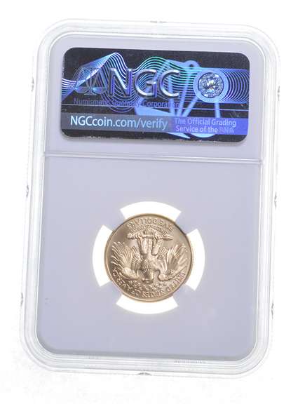 MS70 1999-W $5 George Washington Death Bicentennial Commemorative NGC