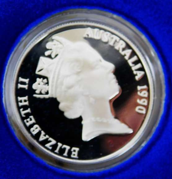 1990 Ten Dollar .999 Silver Proof Birds of Australia Coin