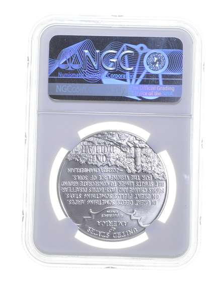 MS70 1995-P Civil War Battlefield Commemorative Silver Dollar - NGC