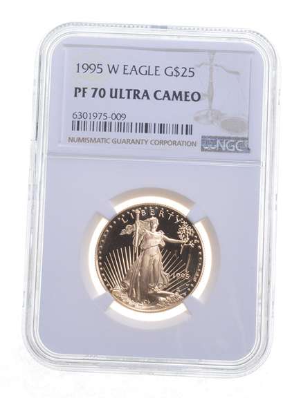 PF70 UCAM 1995-W $25 American Gold Eagle - Graded NGC