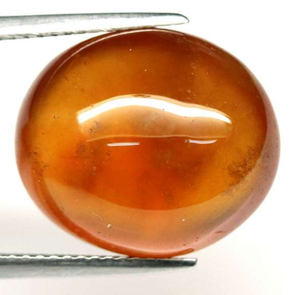 Huge 21.35ct maple red Hessonite Garnet
