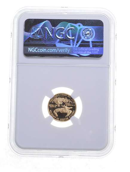PF70 UCAM 1991-P $5 American Gold Eagle - Graded NGC
