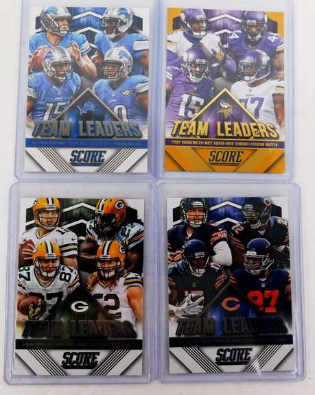 4 - 2015 Panini Team Leaders Football Cards