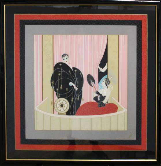 ERTE L'OPERA (SILK SCARF) ERTE L'OPERA (SILK SCARF)