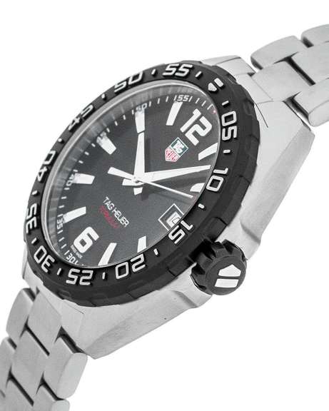 Tag Heuer Swiss Black Dial. New In Box.
