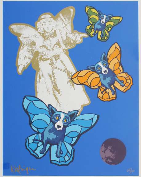 GEORGE RODRIGUE ANGEL BABY 2000  RODRIGUE ANGEL BABY