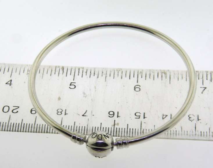 Pandora Sterling Silver Bangle Bracelet