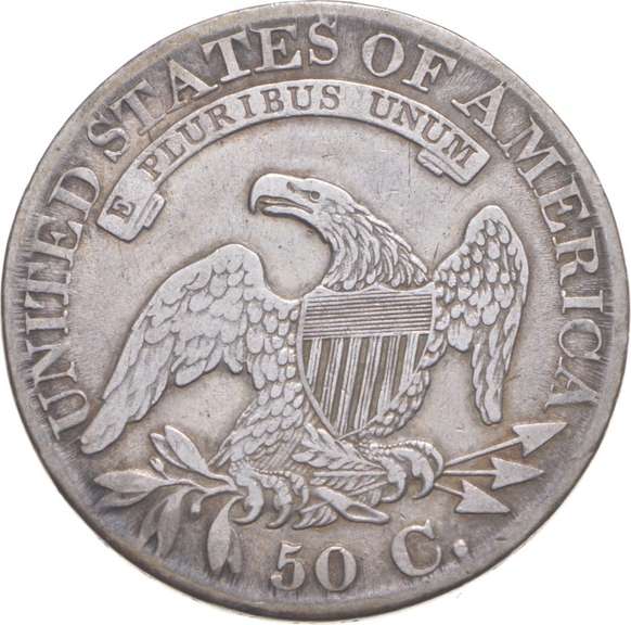 1827 Capped Bust Half Dollar - O-135