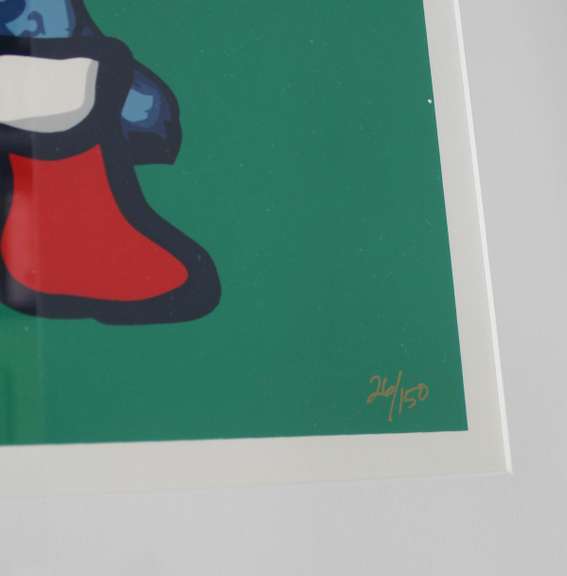 VERY COLLECTABLE GEORGE RODRIGUE HO HO HO 2000 RODRIGUE HO HO HO