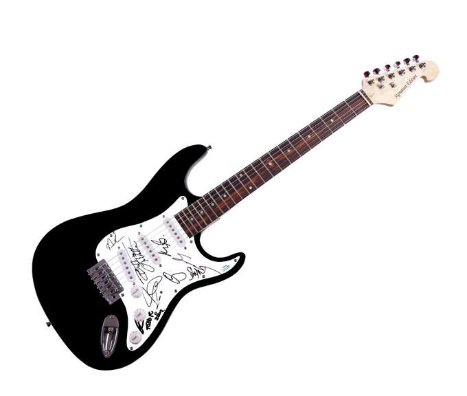 Todd Rundgren Otis Taylor Sam Moore Bettye Lavette Plus Signed Guitar ACOA
