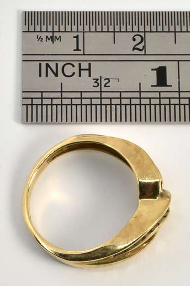 Fashionable Channel Set Diamond Ring