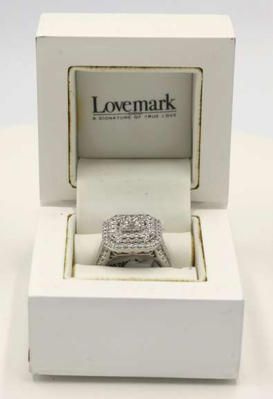 Brilliant White Gold Lovemark 2ctw Diamond Ring