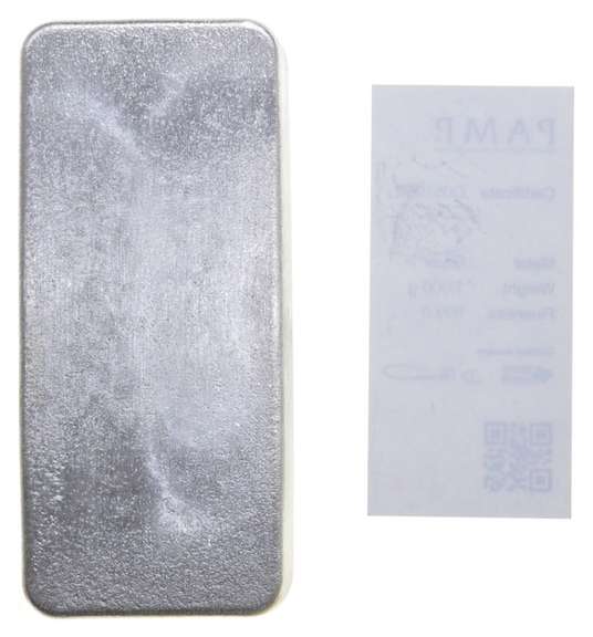 PAMP SUISSE 1000 Grams .999 Fine Silver Bar - COA Kilo