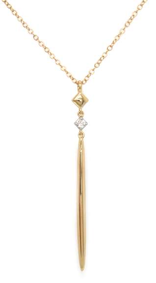 Gabrial & Co Diamon Spike Pendant on Chain