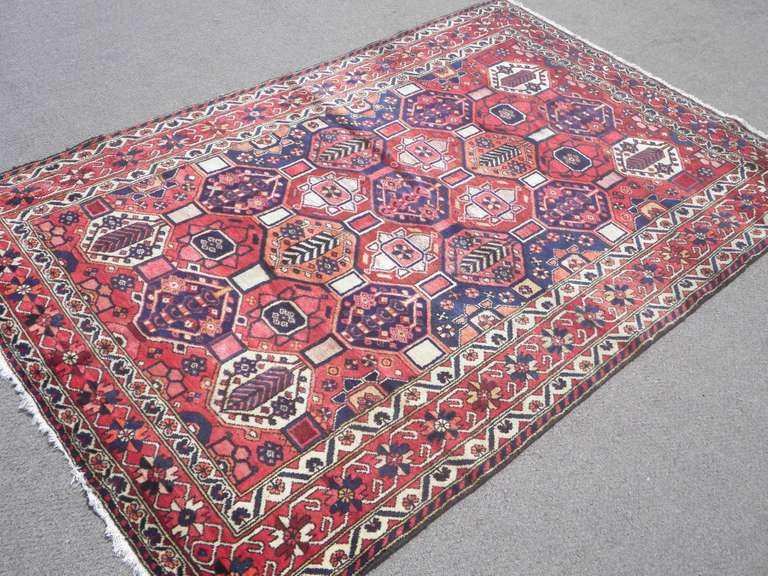 Semi Antique Four Seasons Bakhtiari 5.5x8.3