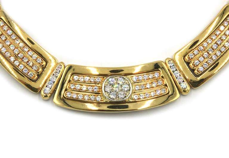 Unforgettable 18kt Diamond Cleopatra Necklace