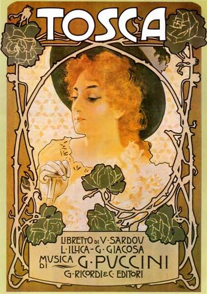 Leopoldo Metlicovitz Tosca