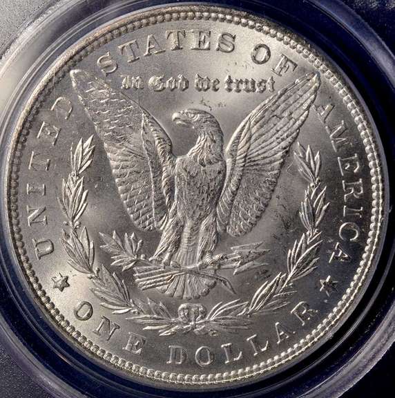 1885 Morgan Silver Dollar PCGS MS63